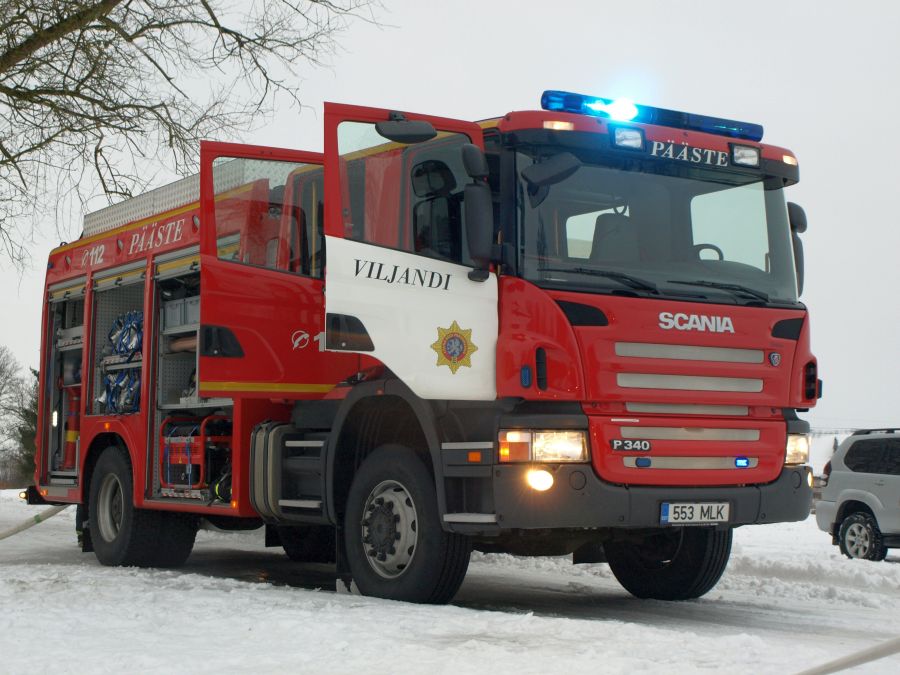 * endine Viljandi 1-1 (553MLK) 
Scania P340 Wawrzaszek TLF 3000 "Barbara" - 3000L
26.02.2009
Viljandi
(ex. Viljandi 1-2)
