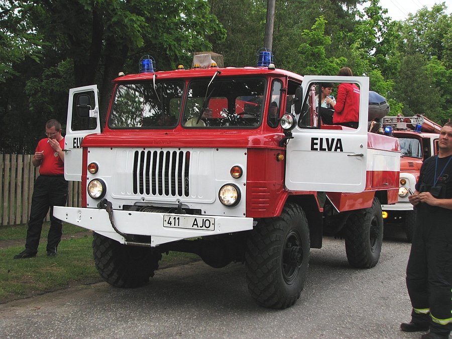 * endine Elva 3-1 (411AJO)
GAZ-66-01 ATS-30 (1986) - 1800L
30.06.2007
Elva
(ex Elva > Mõniste > Meremäe VPK)
