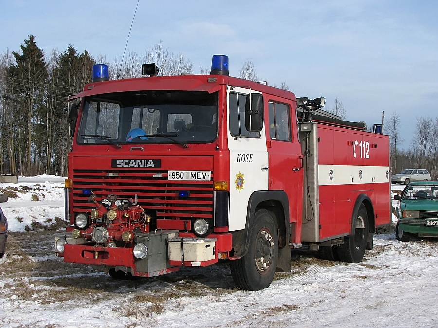 * endine Kose 1-2 (950MDV)
Scania LB81S 38 (1976) ~3000L
17.02.2007
Ravila, Harjumaa
(antud Kuusalu VPK > Sõrandu VPK)
