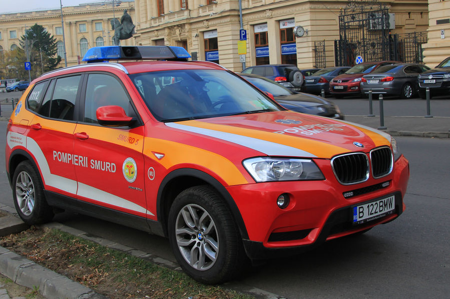 Bukaresti juhtimis/esmaabiauto (B122BMW)
BMW X3 (2013)
31.10.2014
Bukarest, Rumeenia
