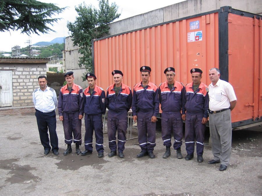 Ijevani tuletõrjekomando meeskond Armeenias
