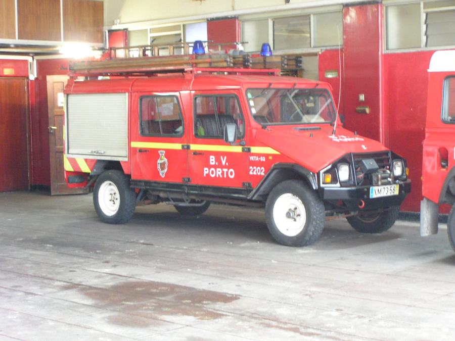 Porto vabatahtlik tuletõrje (Portugal)
UMM Alter II 4x4 Inasi (1991)
16.10.2008
Porto, Portugal
