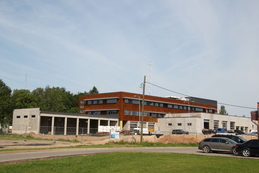 Tartu (Annelinna) Päästeameti ja Häirekeskuse ühishoone ehitus
23.07.2014
Vaade Kaunase pst poolt
