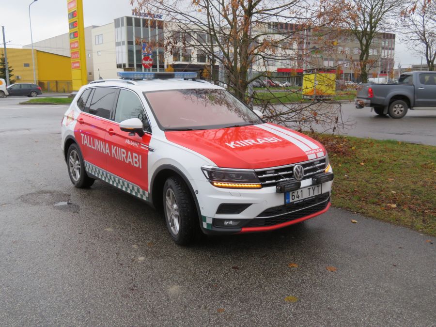 Tallinna Kiirabi välijuht (641TYT)
Volkswagen Tiguan (2020)
04.11.2020
Peterburi tee, Tallinn
