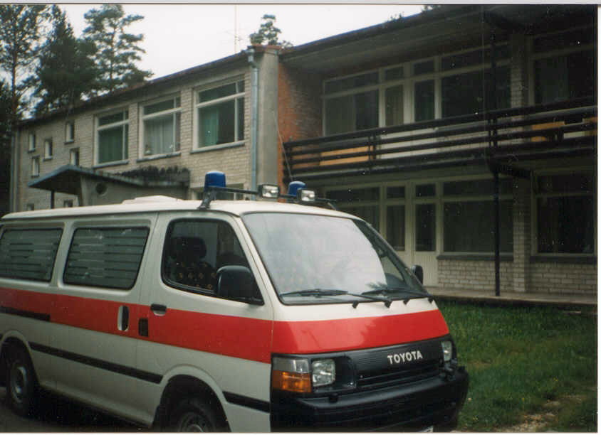 Esimene välismaa kiirabiauto Loksal (1993)
